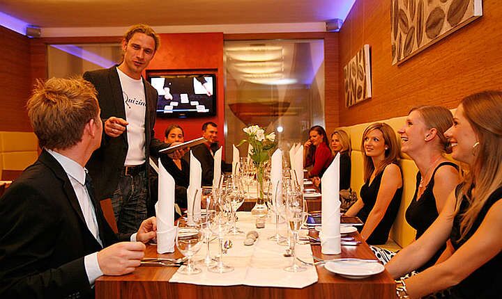 Moderation Quizine in entspanntem Ambiente
